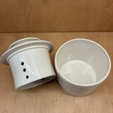 Porcelain butter dish