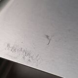 Zig Zag bookshelf by Joelle Ferlande and François Monnet in steel