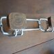 Coat rack with 2 wooden hooks 1970