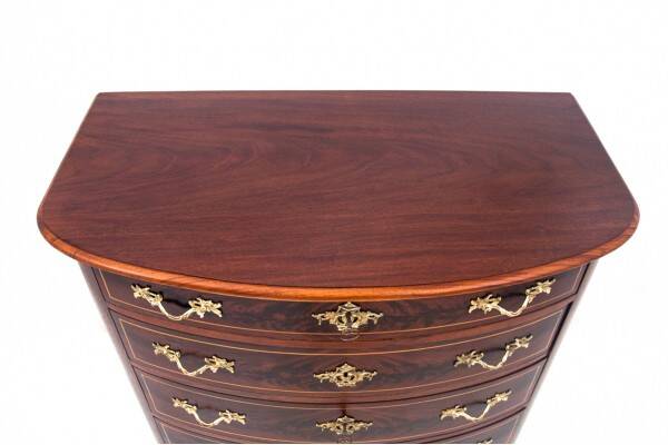 Antique chest of drawers, Northern Europe, turn of the 19th and 20th centuries. After renovation.