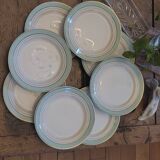 Assiettes à dessert 50's
