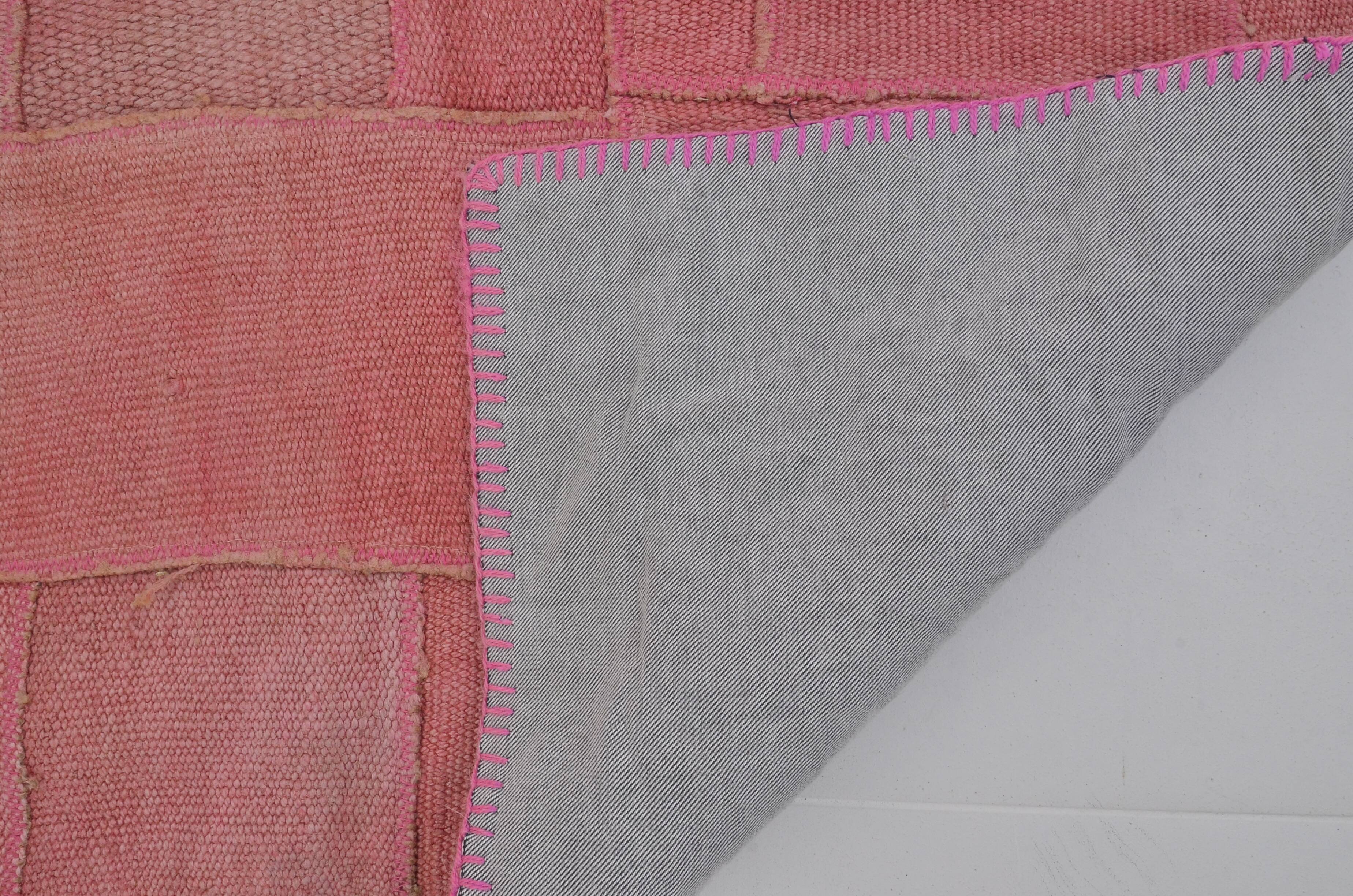 Vintage Handmade Hemp Kilim Rug sku 1651