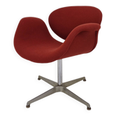 Little Tulip Armchair with cross base by Pierre Paulin for Artifort, 1970s