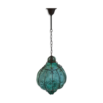 Large Murano blown glass Lantern