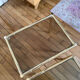 3 nesting bamboo tables