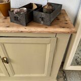 Beige two-door buffet