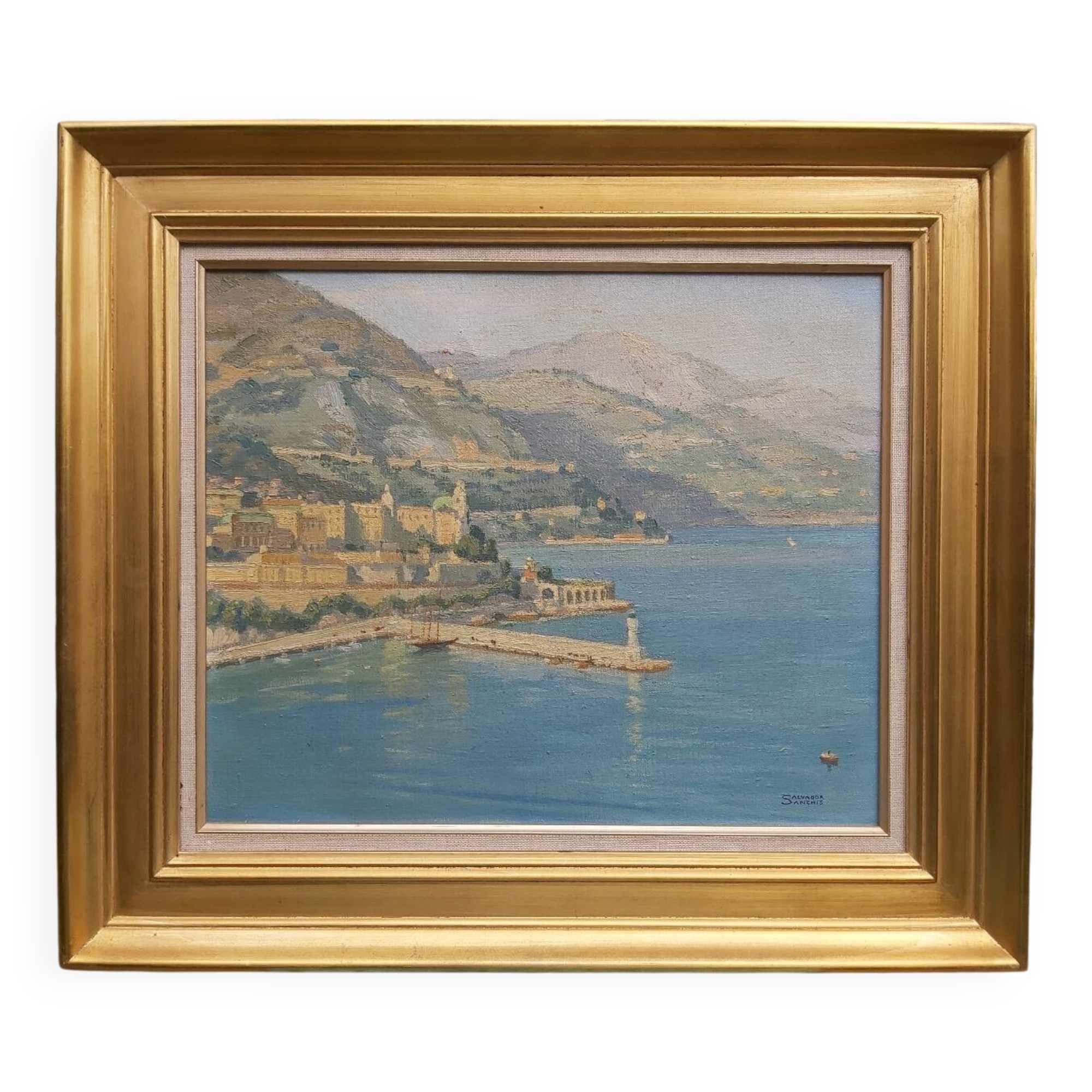Tableaux Monaco, huile sur toile