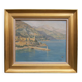 Monaco paintings, oil on canvas