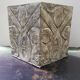 Ancien vase royal doulton céramique blanche & gris staffordshire england vintage