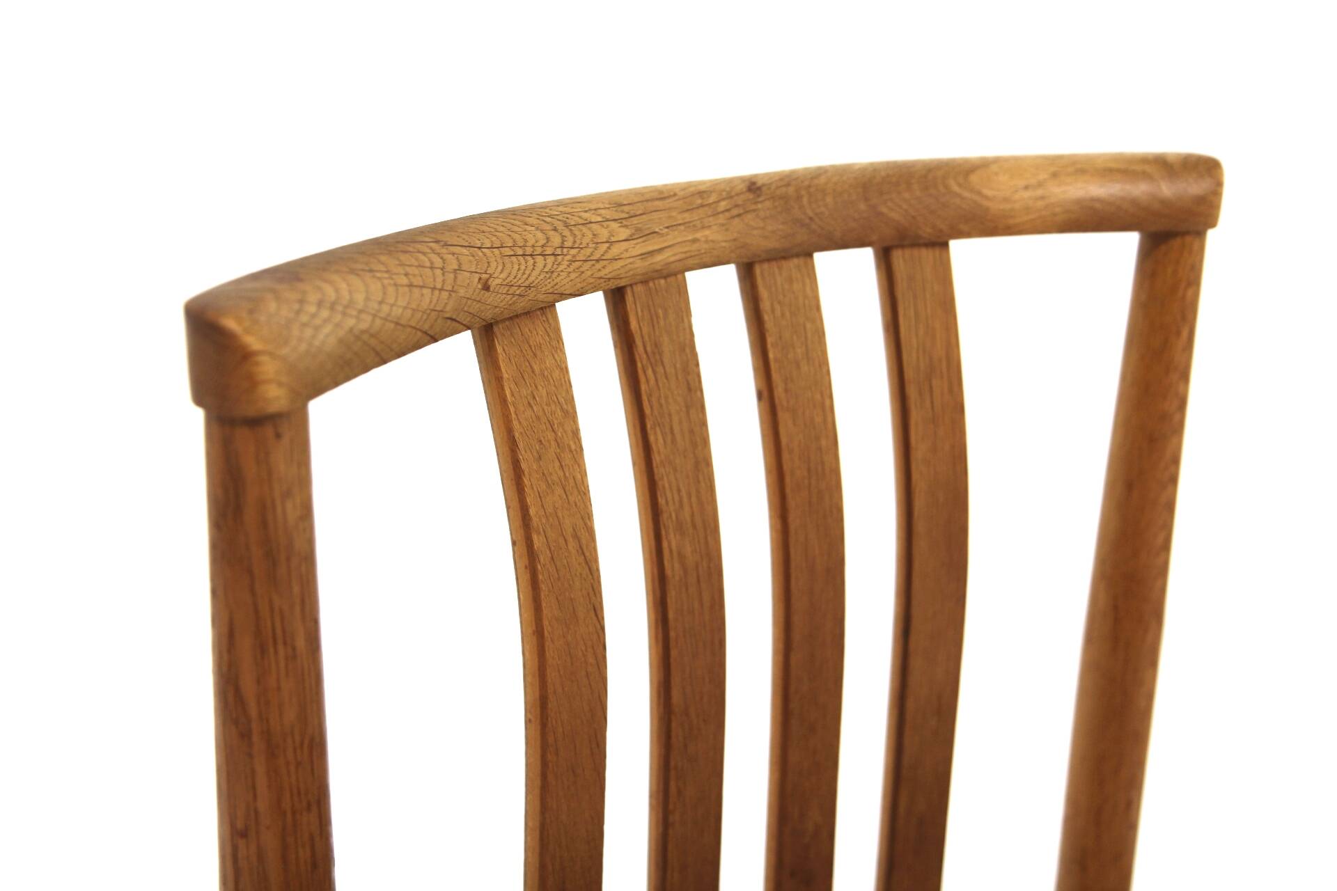 Set of 2 Scandinavian oak chairs, Sweden, 1960