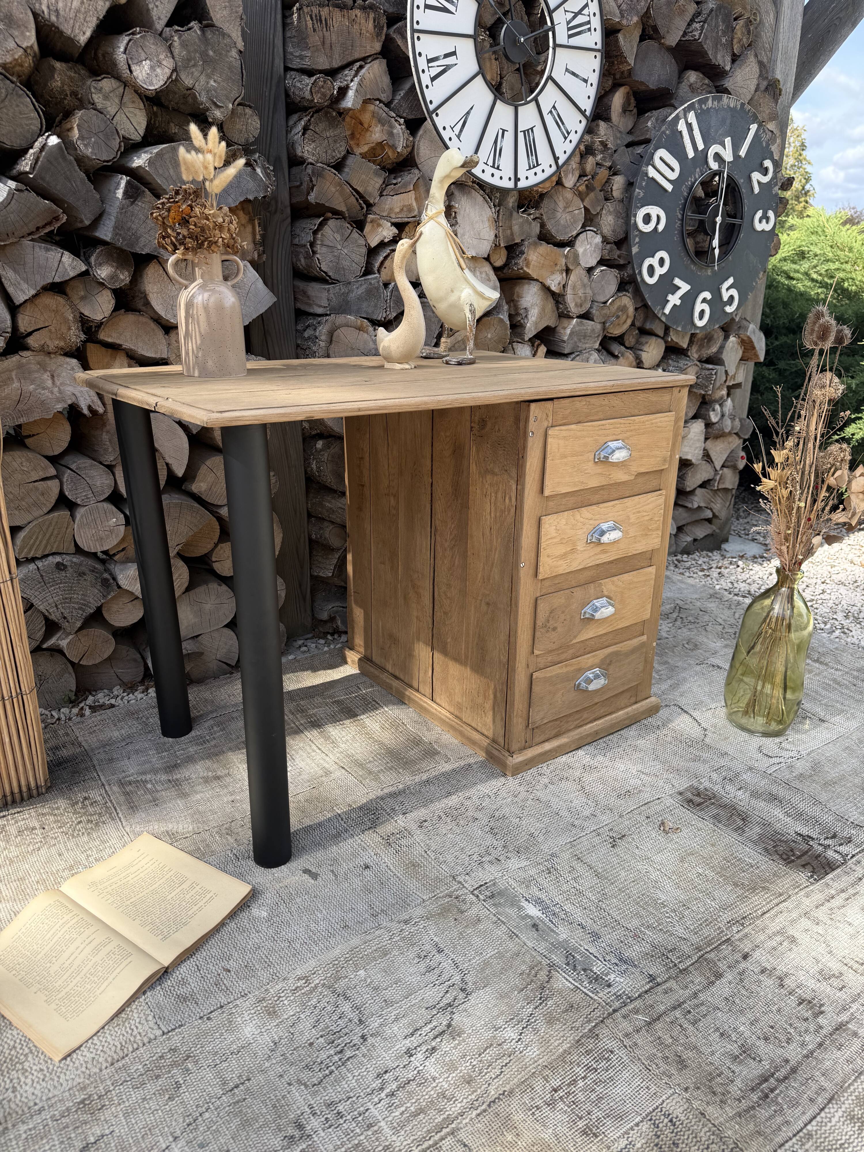 Wooden desk