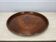 Plateau laiton rond XL artisanal vintage