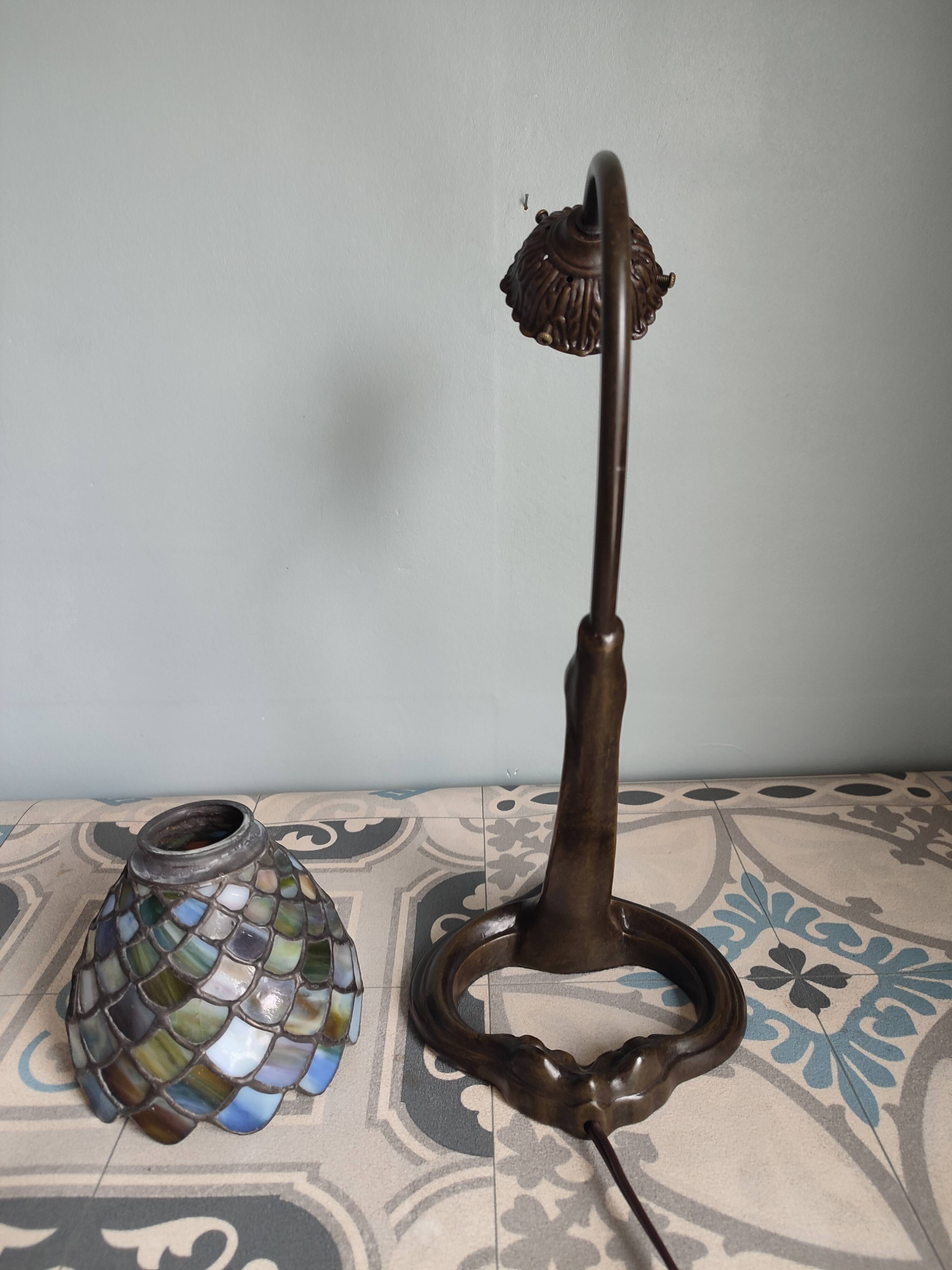 Tiffany table lamp art deco style