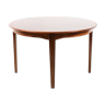 Table ronde danois en palissandre