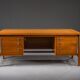 Bureau exécutif danois en teck par Arne Vodder pour H.P. Hansen, années 1960