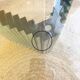 Italian glass coffee table — Luigi Massoni 1970
