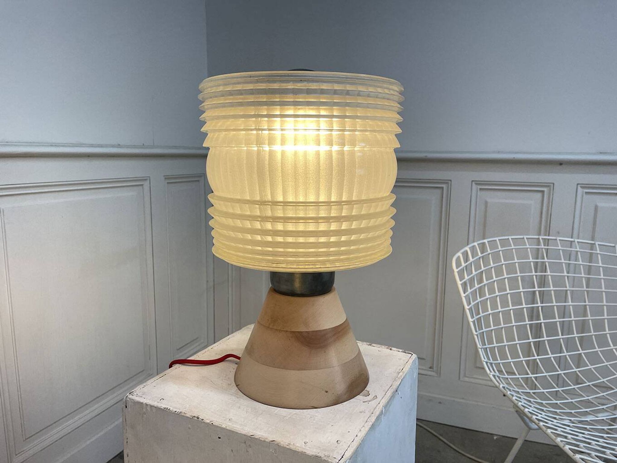 Pair of 50's table lamps