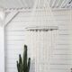 Chandelier - "Ocean" suspension in white shells D 30 cm
