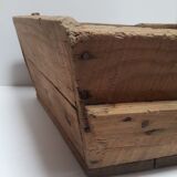 Wooden box trapezoidal
