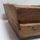 Wooden box trapezoidal