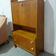 Secretaire en bois clair des années 60