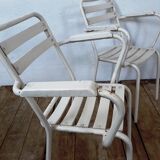 4 chairs and armchairs by Tolix