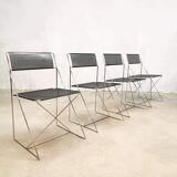 Vintage stacking dining chairs