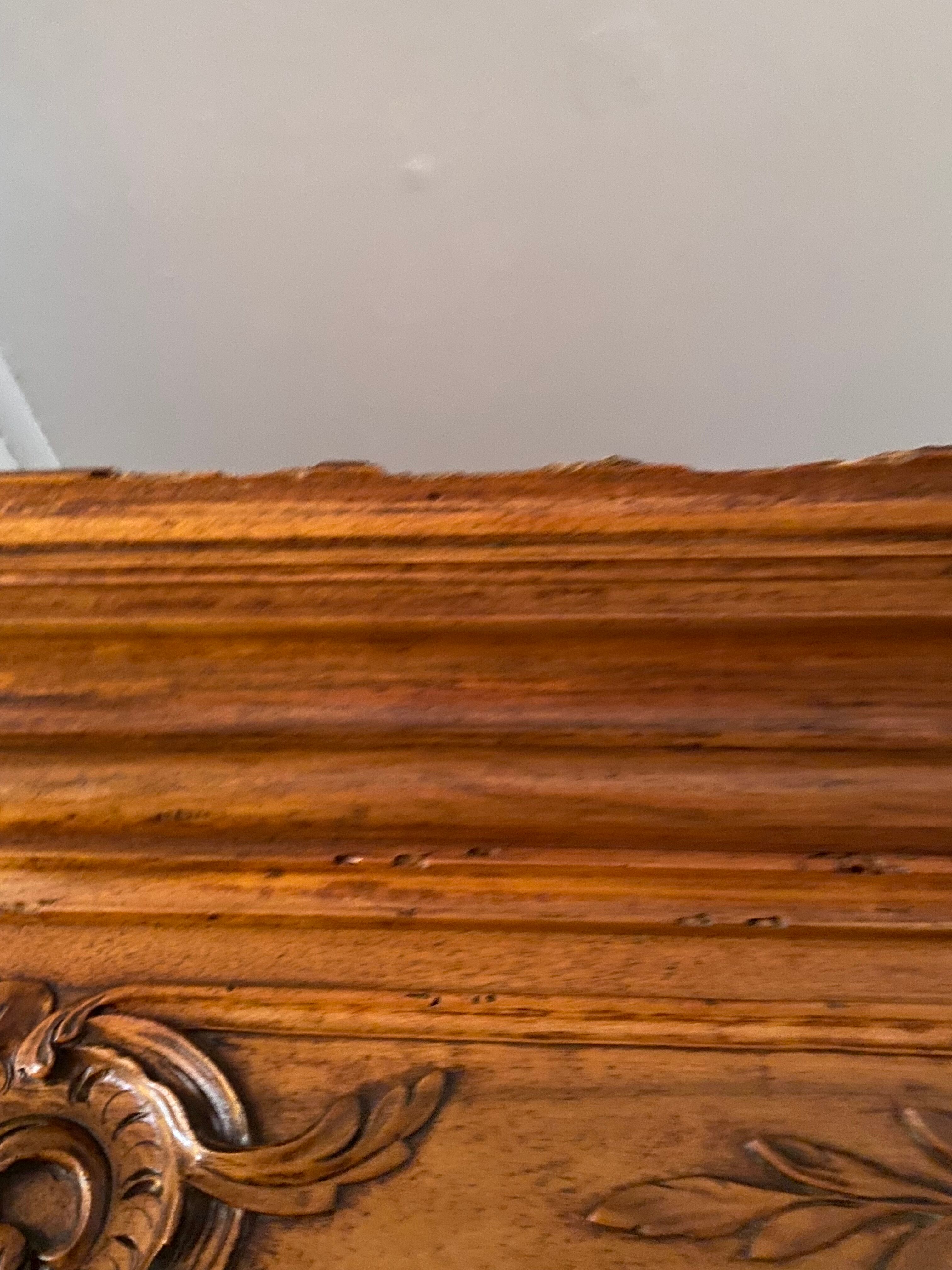 Cabinet Louis XV walnut 19th