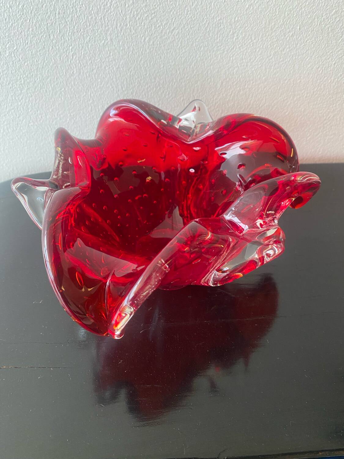 Vintage murano empty pocket by sommerso