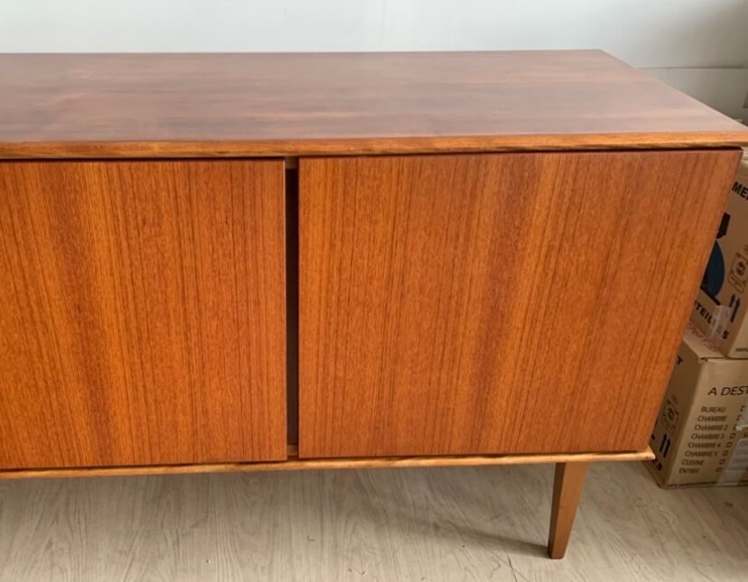 Vintage Scandinavian teak sideboard