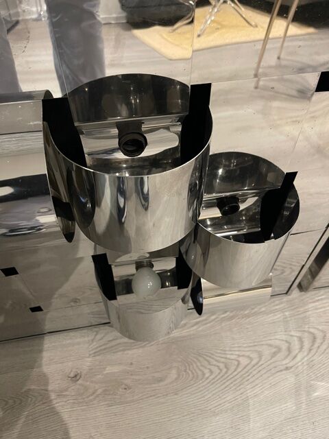 Pair of wall lamps Goffredo Reggiani design 1970