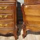 Commode en noyer Louis XV avec miroir