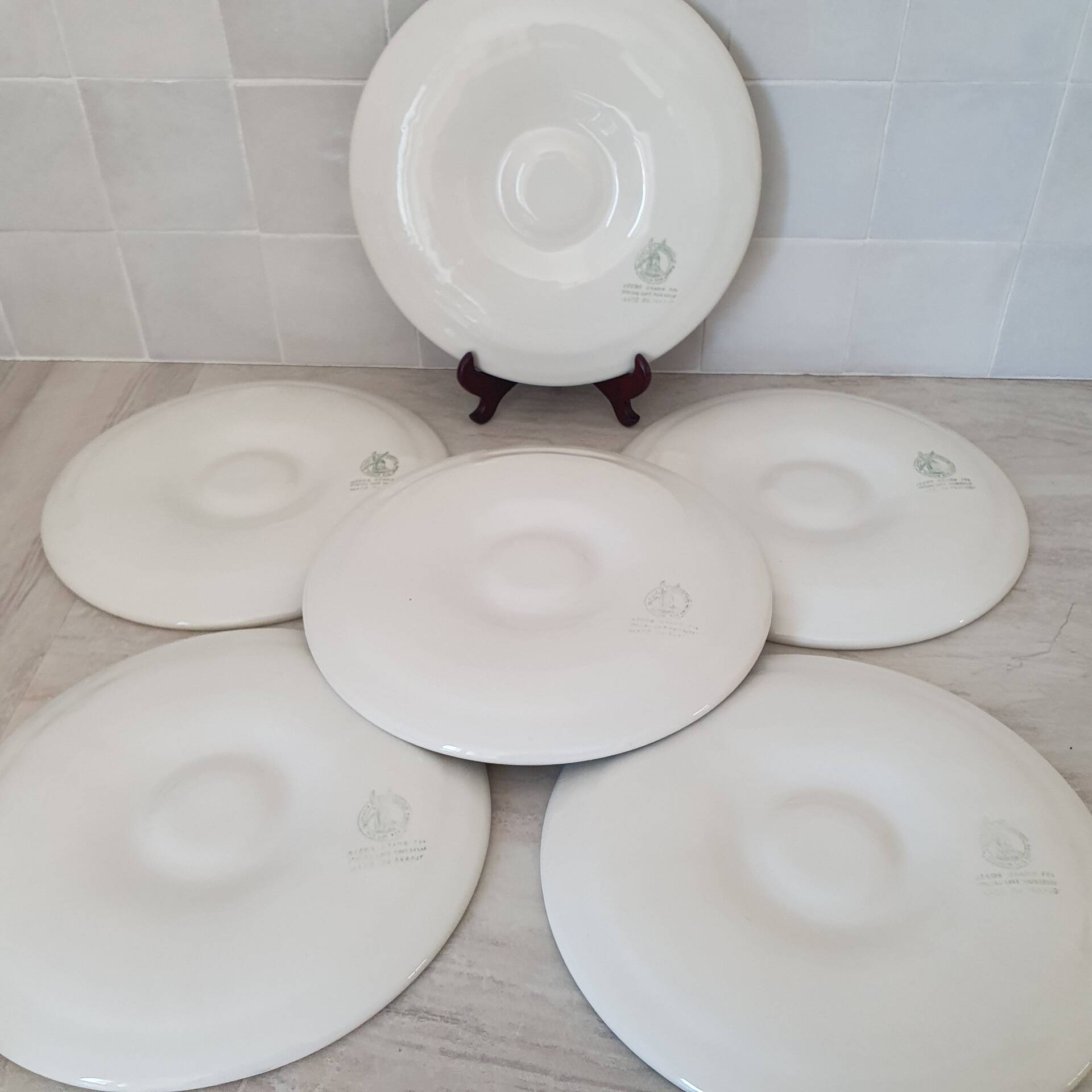 Shell plates Moulin des Loups Orchies