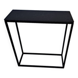 Composite marble effect console
