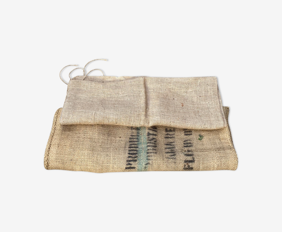 Paire de sacs de jute