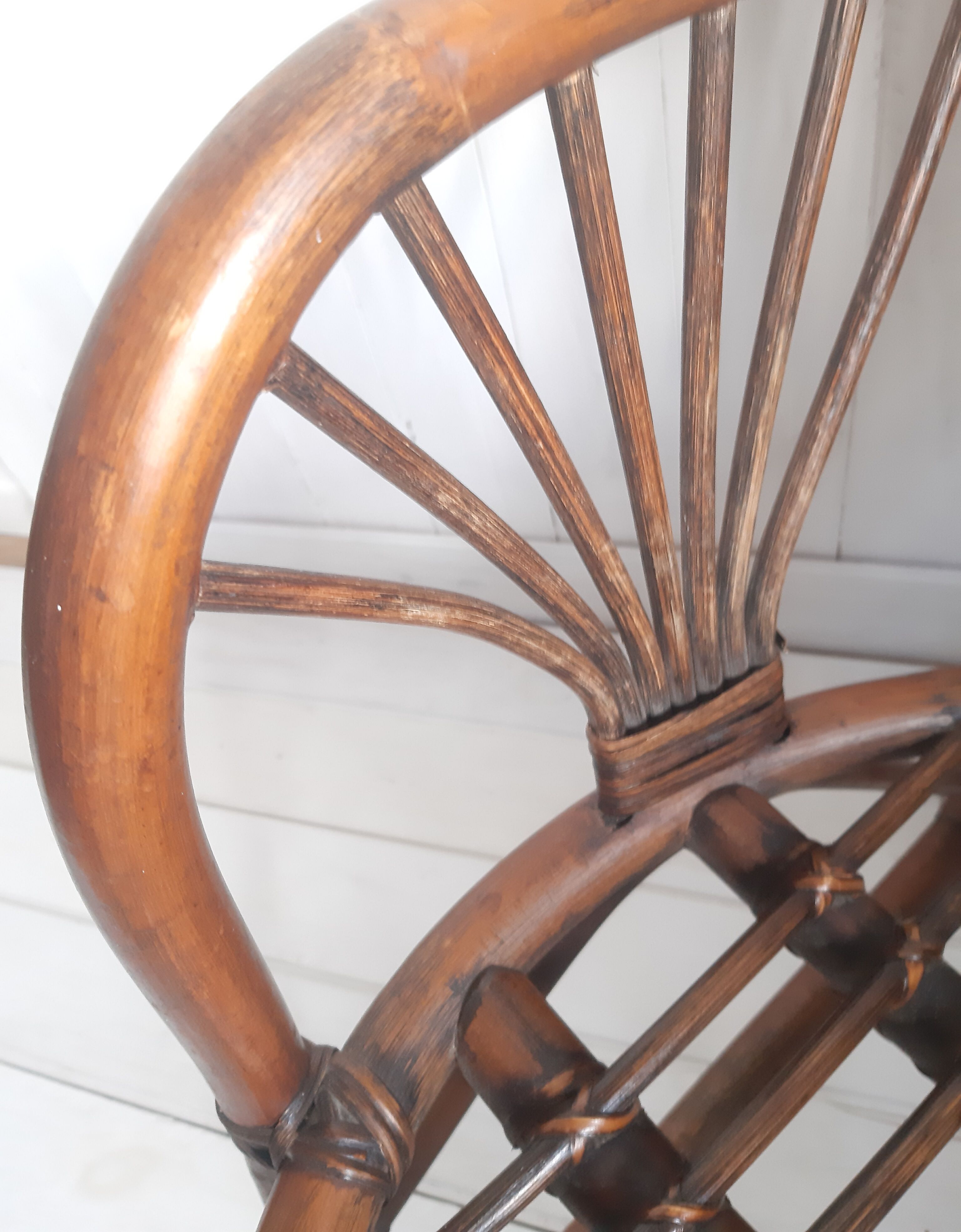 Chair rattan armchair