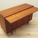 Teak chest of drawers, Danish design, 1970s, production: Denmark