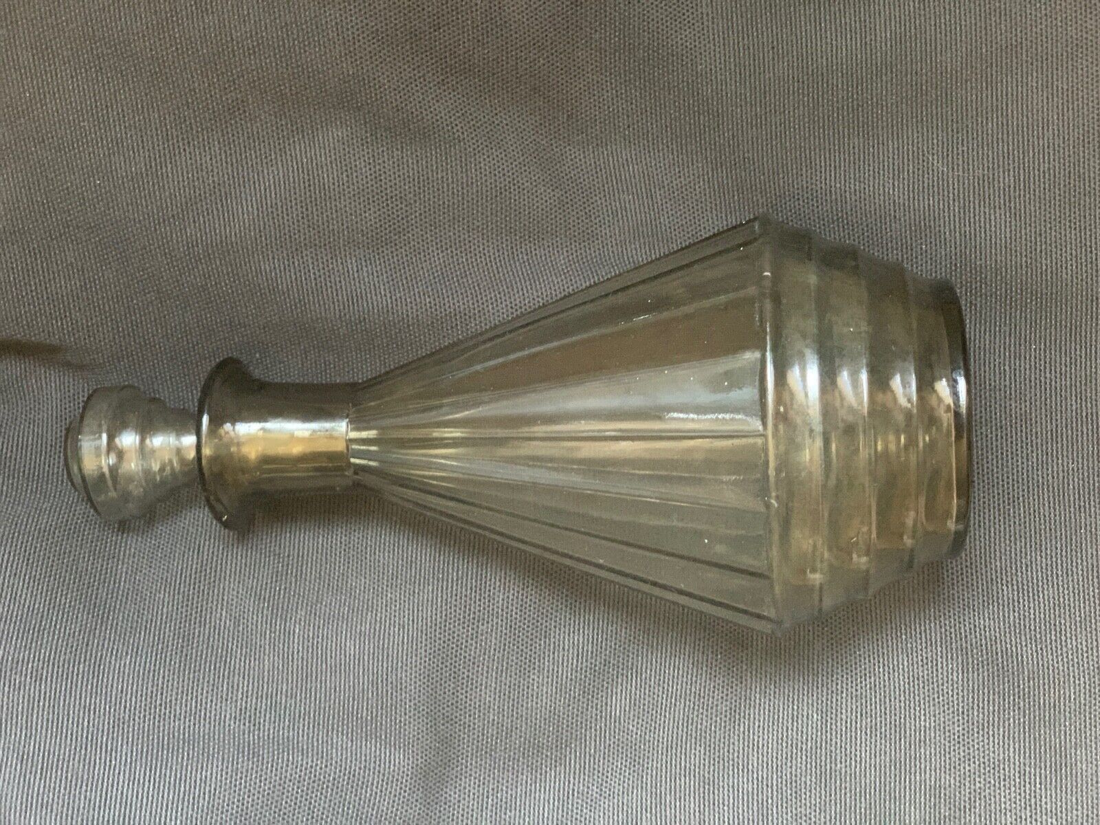 Black carafe, Art Deco, glass