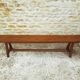Massive chene bench
