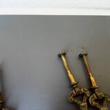 Lot de deux poignées de tiroir en bronze