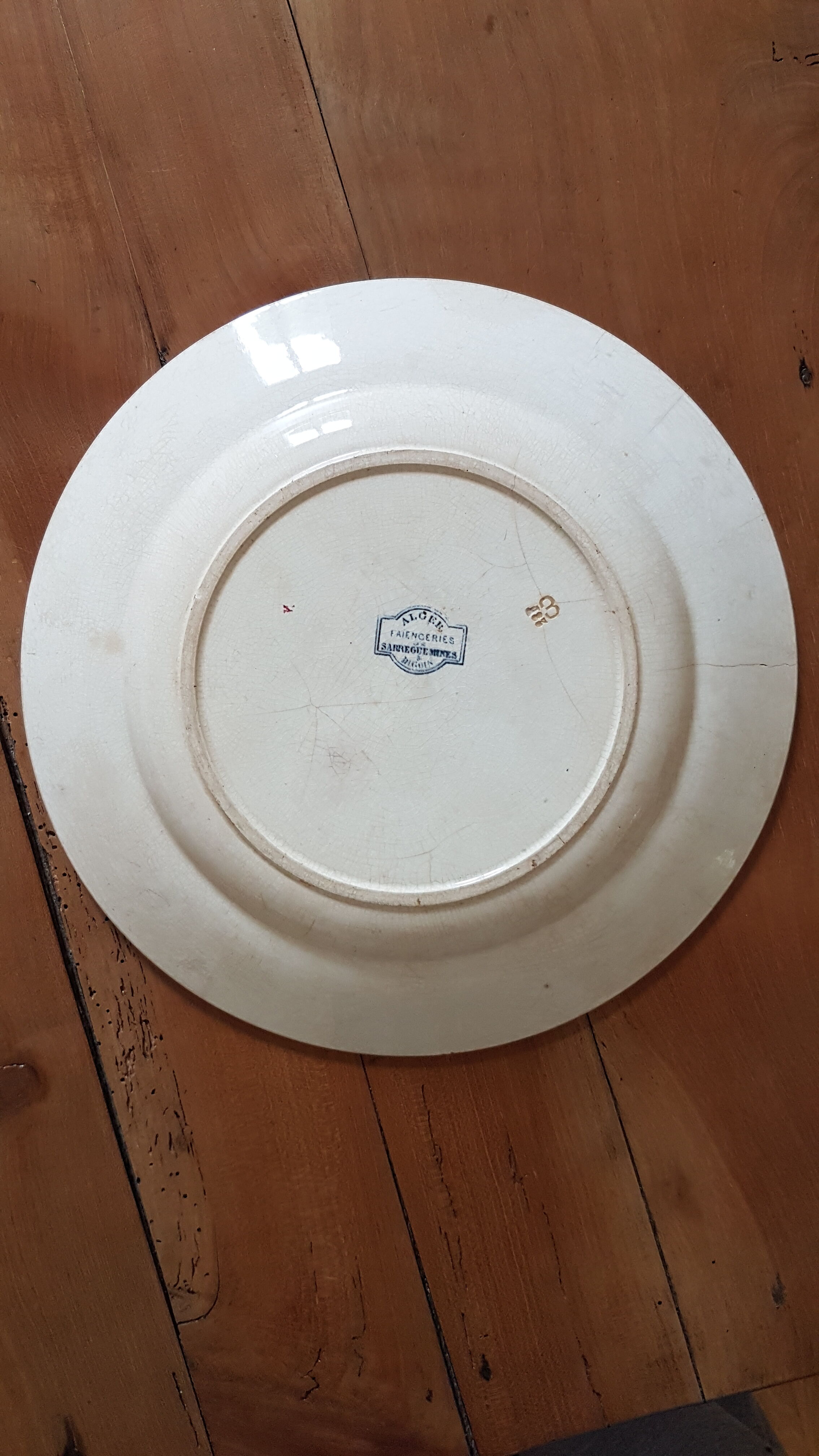 Dish Sarreguemines