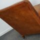 Fauteuil club cognac, années 1940