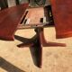 Table ronde à manger extensible Baumann et 4 chaises gondole