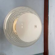 Lot de 2 plafonniers en verre de Murano