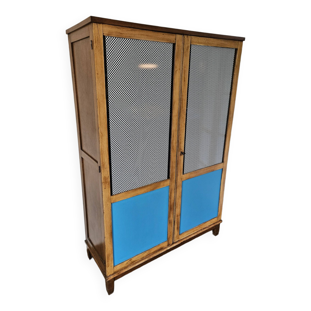 Vitrine / armoire admistration vers 1950 relookée | Selency