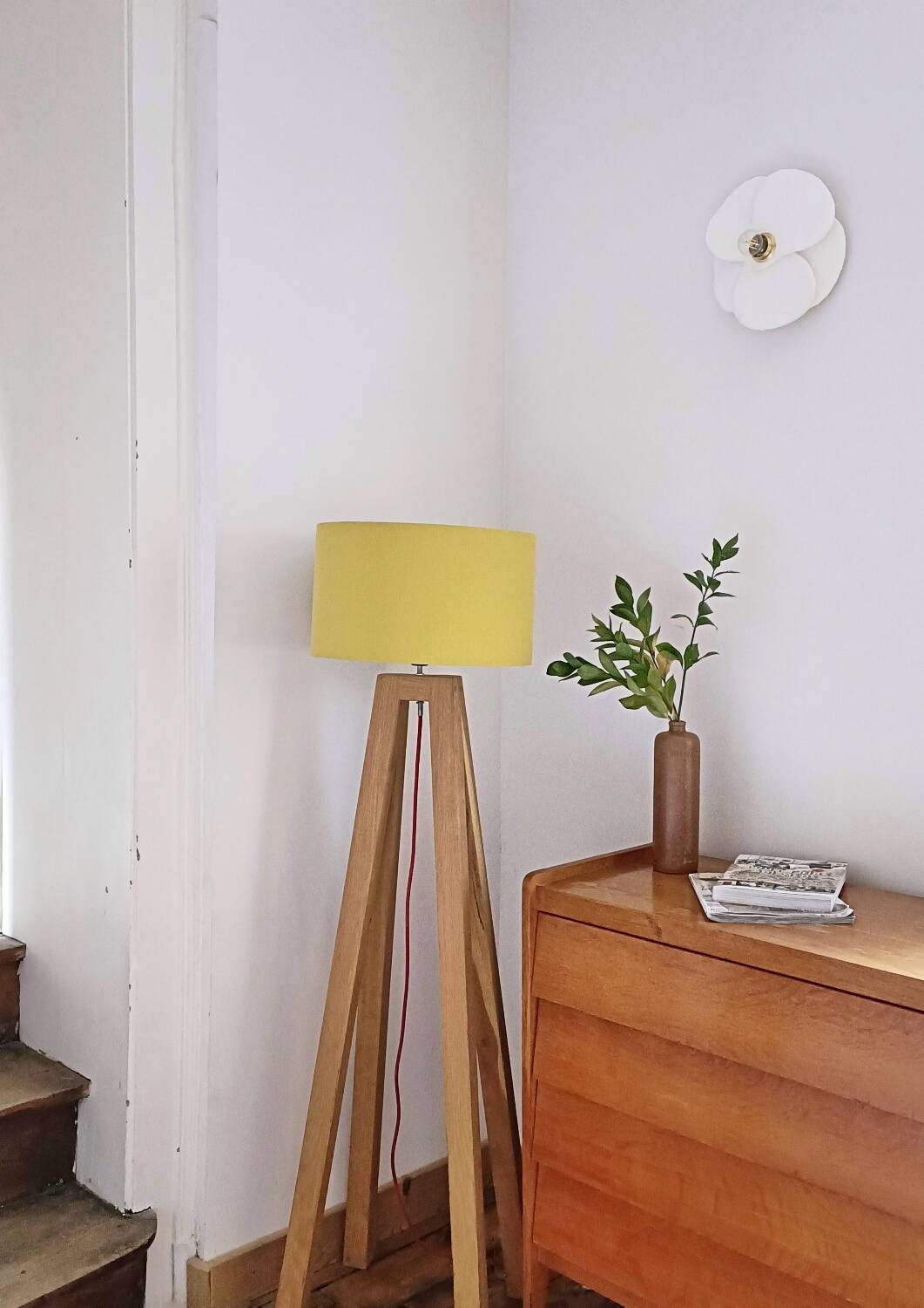 “Snowdrop” flower applique