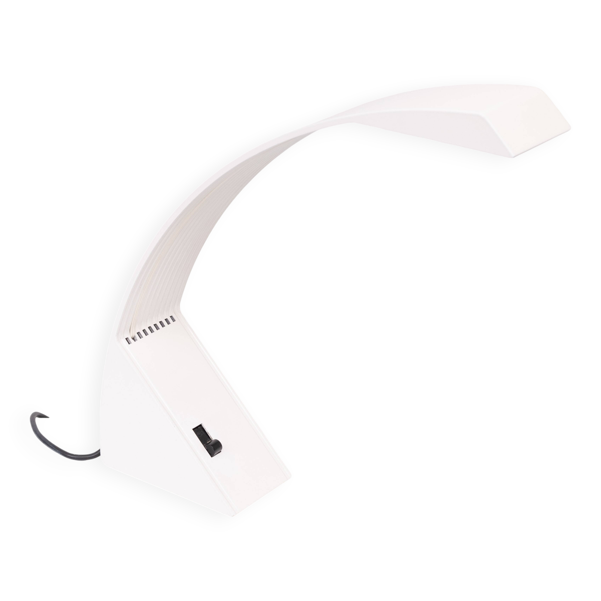 Arcobalena Table lamp minimalist post modern design marco zotta 1980s Italy