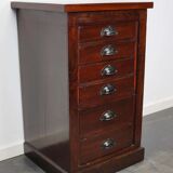 Apothecary furniture in mahogany Netherlands 1930s