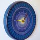 70s ceramic wall clock