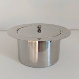 Designer stainless steel ice bucket